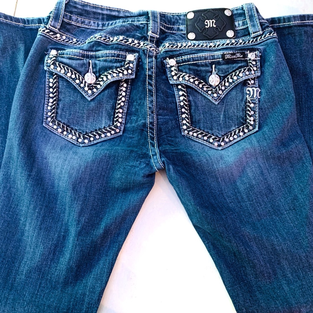 Miss Me Mid-Rise Skinny Sz 28 - Picture 6 of 6